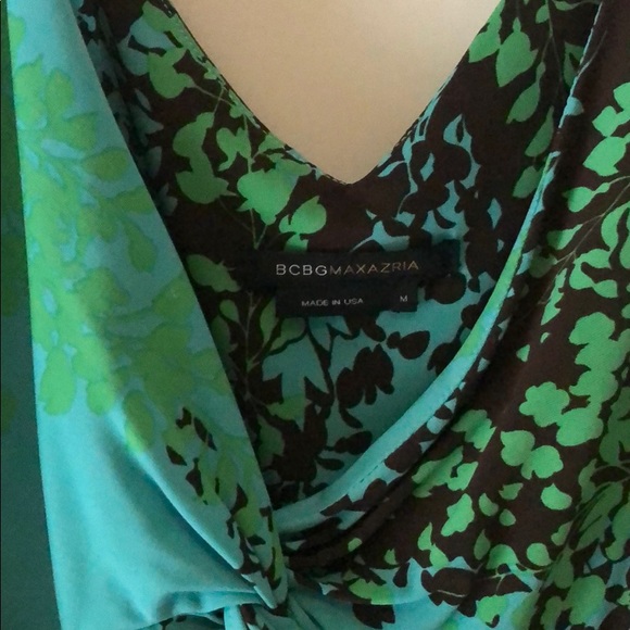 BCBG Print Tank with Back Tie - Picture 2 of 3
